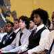Students listen to U.S. Education Secretary Arne Duncan during an event at School Without Walls Aug. 27, 2013, in Washington, D.C.
Alex Wong/Getty Images